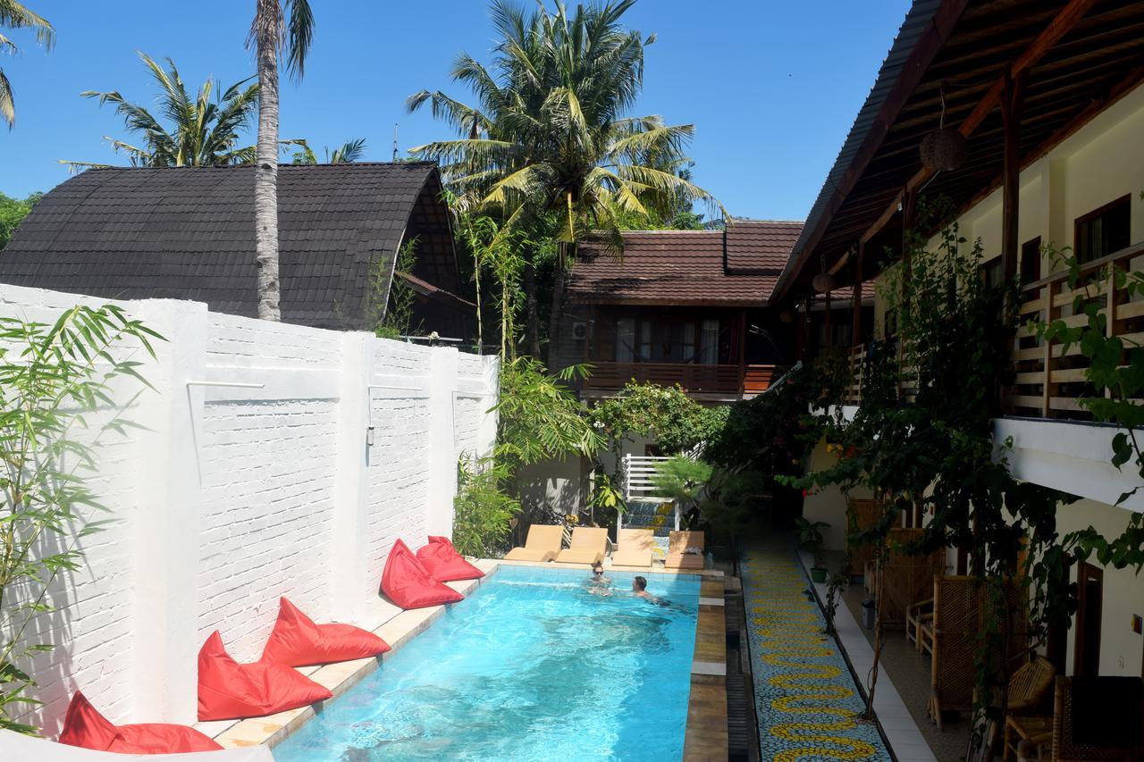 Panda Cottage Gili Trawangan Exterior foto